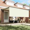 vidaXL Auvent R&eacute;tractable Cr&egrave;me 400 &times; 300 cm Polyester et Aluminium