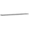 vidaXL &Eacute;tag&egrave;res murales 4 pcs sonoma gris 60x10x1,5 cm bois ing&eacute;nierie