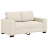 vidaXL | Canap&eacute; | avec coussin avec oreiller Beige 160 x 77 x 82 cm Lin