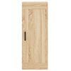 vidaXL Buffet haut Ch&ecirc;ne sonoma 34,5x34x180 cm Bois d'ing&eacute;nierie