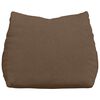 vidaXL Coussin de Dos Marron 60 x 20 x 50 cm tissu