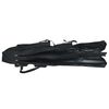 vidaXL Sac de canne &agrave; p&ecirc;che noir 160 cm tissu oxford