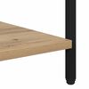 vidaXL Table de chevet Ch&ecirc;ne artisanal 40 x 40 x 50 cm