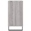 vidaXL Buffet sonoma gris 57x35x70 cm bois d'ing&eacute;nierie