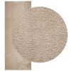 vidaXL Tapis HUARTE &agrave; poils courts doux et lavable sable 80x200 cm