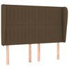 vidaXL Sommier &agrave; lattes de lit avec matelas Marron fonc&eacute; 140x200 cm