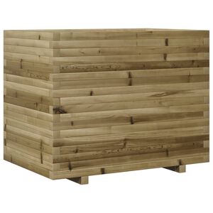 vidaXL Jardini&egrave;re 90x60x72 cm bois de pin impr&eacute;gn&eacute;