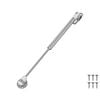 vidaXL Ressort &agrave; gaz hydraulique 12 pcs Argent&eacute; 280 x 17 x 16 mm