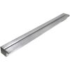 vidaXL Lame d'eau rectangulaire pour piscine Acier inoxydable 120 cm