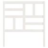 vidaXL Tête de lit Blanc 106x4x104 cm Bois massif de pin