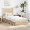 vidaXL Lit de Rangement Ch&ecirc;ne Sonoma 90 x 200 cm Bois d'ing&eacute;nierie