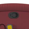 vidaXL Fauteuil de massage inclinable Rouge bordeaux Similicuir