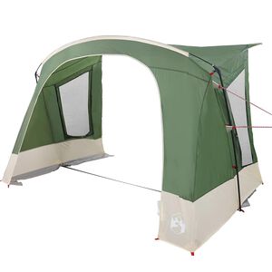vidaXL Tente Caravane avec toit avec stockage Vert 252 x 245 x 245 cm