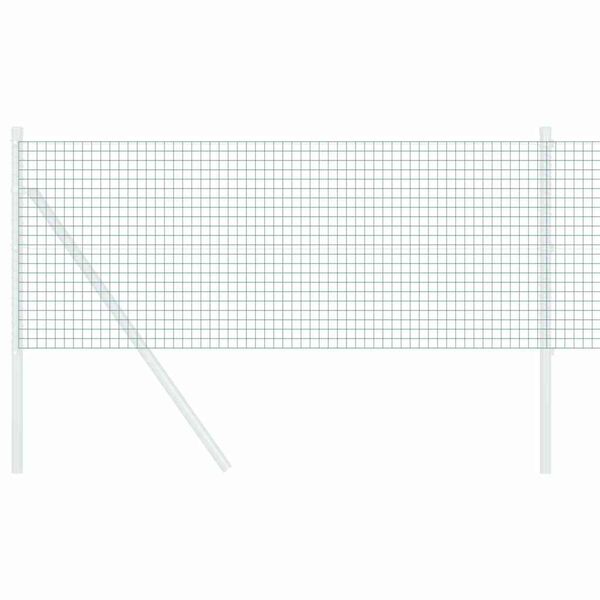 vidaXL Clôture en fil soudé Vert 0.6 x 25 m Acier