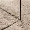 vidaXL Tapis HUARTE &agrave; poils courts doux et lavable sable 140x200 cm