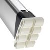 Hailo Jeu de pieds de remplacement d'&eacute;chelle EasyClix Living L 9947-001