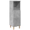 vidaXL Ensemble de meubles de salle de bain 3 pcs gris b&eacute;ton