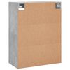 vidaXL Armoires murales 2 pcs gris b&eacute;ton bois d'ing&eacute;nierie