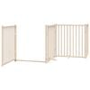 vidaXL Barri&egrave;re pour chien porte pliable 12 panneaux bois de peuplier