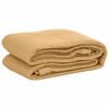 vidaXL Tapis de tente sable 200x200 cm PEHD