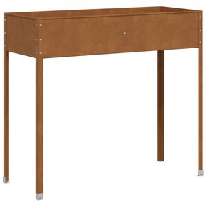 vidaXL Jardini&egrave;re 100,5x40,5x90 cm acier r&eacute;sistant aux intemp&eacute;ries