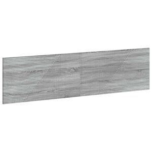 vidaXL T&ecirc;te de lit murale HAARLEM Sonoma gris Bois d'ing&eacute;nierie