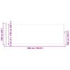 vidaXL Auvent lat&eacute;ral r&eacute;tractable 160 x 500 cm Marron