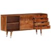 vidaXL Meuble TV 118x30x55 cm Bois d'acacia massif