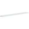 vidaXL Appui de fen&ecirc;tre Blanc 120 x 25 x 4,5 cm PVC