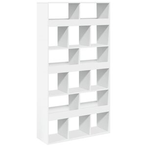 vidaXL Cloison de s&eacute;paration blanc 100x33x187,5 cm bois d'ing&eacute;nierie