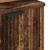 vidaXL Meuble de Lavabo de Salle de Bain avec stockage Bois Ancien