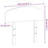 vidaXL T&ecirc;te de lit 100 cm bois massif de pin