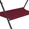 vidaXL Table &agrave; langer Rouge Fer