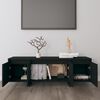 vidaXL Meuble TV Noir 120x30x40,5 cm Bois d'ing&eacute;nierie
