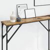 vidaXL Table console Bois Ancien 180 x 23 x 75 cm