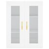 vidaXL Armoire murale blanc 69,5x34x90 cm