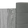 vidaXL Cadre de lit sans matelas sonoma gris 90x200 cm