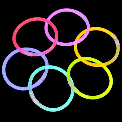 1000 pièces Bâtons Stick Lumineux Fluorescents Multicolores