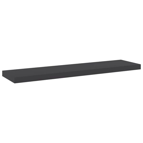 vidaXL Panneaux de biblioth&egrave;que 8 pcs gris bois d&rsquo;ing&eacute;nierie