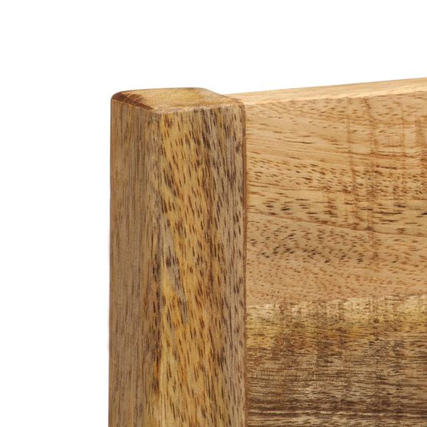 vidaXL Chaises &agrave; manger lot de 4 bois solide de manguier