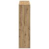 vidaXL Biblioth&egrave;que ch&ecirc;ne artisanal 100x33x125,5 cm bois d'ing&eacute;nierie