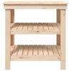 vidaXL Banc de travail 78,5x50x80 cm Bois de pin massif