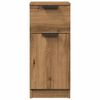 vidaXL Buffets 2 pcs ch&ecirc;ne artisanal 30x30x70 cm bois d'ing&eacute;nierie