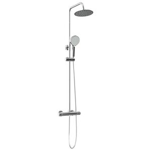 vidaXL Ensemble de Syst&egrave;me de Douche Thermostatique Chrome