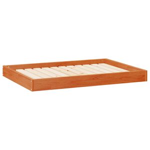 vidaXL Lit pour Chien 101,5 x 74 x 9 cm Bois de Pin Massif