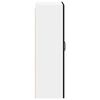 vidaXL Meuble mural de cuisine Noir 60 x 31 x 100 cm Bois d'ing&eacute;nierie