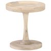 vidaXL Table d'appoint &Oslash;40x45 cm Bois de manguier massif