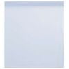 vidaXL Film de fen&ecirc;tre statique d&eacute;poli blanc 45x500cm PVC