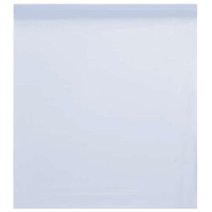 vidaXL Film de fen&ecirc;tre statique d&eacute;poli blanc 45x500cm PVC