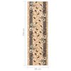 vidaXL Tapis BCF Beige 80x250 cm